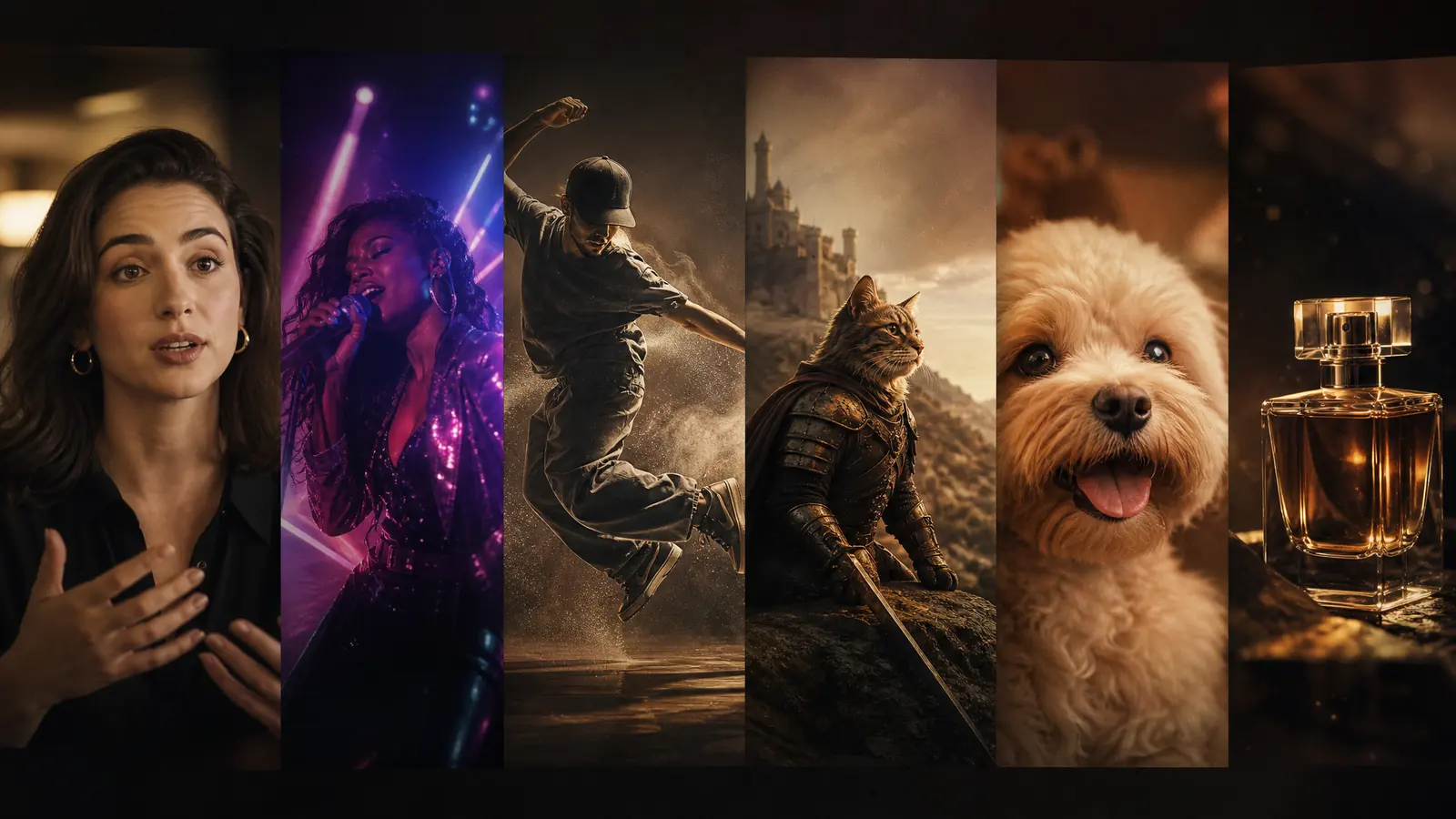 Trending Vidloom video templates collage